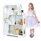 Kids Wooden Dollhouse Bookshelf with Anti-Tip Design and Storage Space
